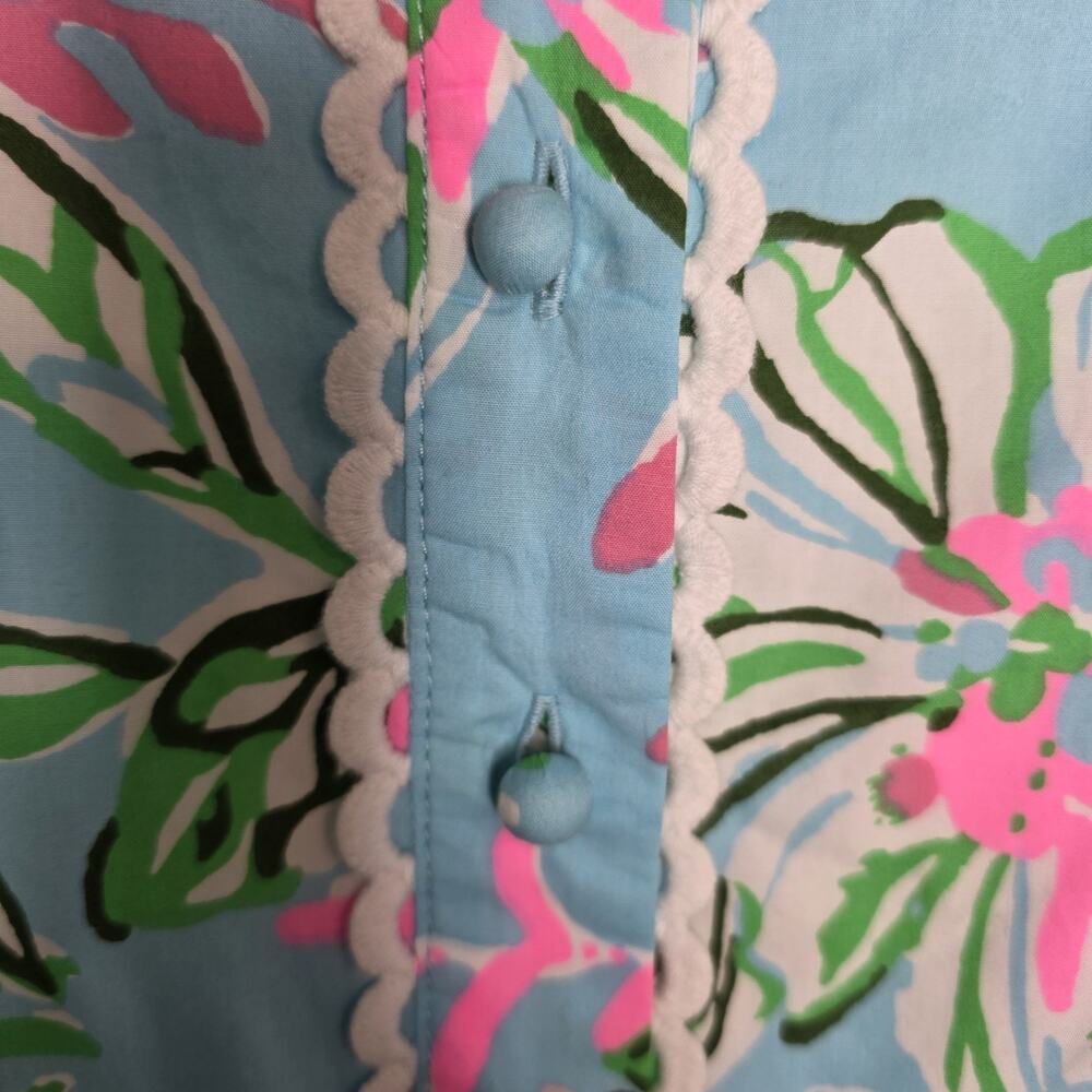 Lilly Pulitzer Womens Arletta Long Sleeve Dress Multicolor Son of a Bun Size 4 - Picture 6 of 16
